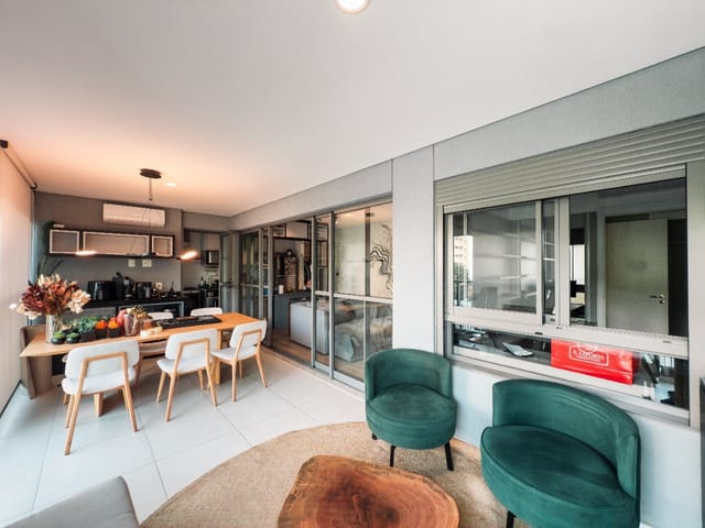 Foto do Apartamento - Apartamento à venda, Vila Olímpia, São Paulo, pronto para morar com 2 quartos e 2 vagas | Vista Livre