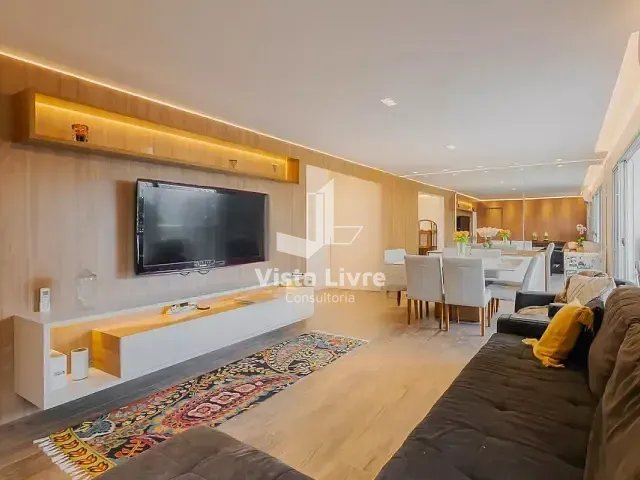 Apartamento com 120m² 3 quartos e 3 banheiros, à venda, no bairro Pinheiros em São Paulo