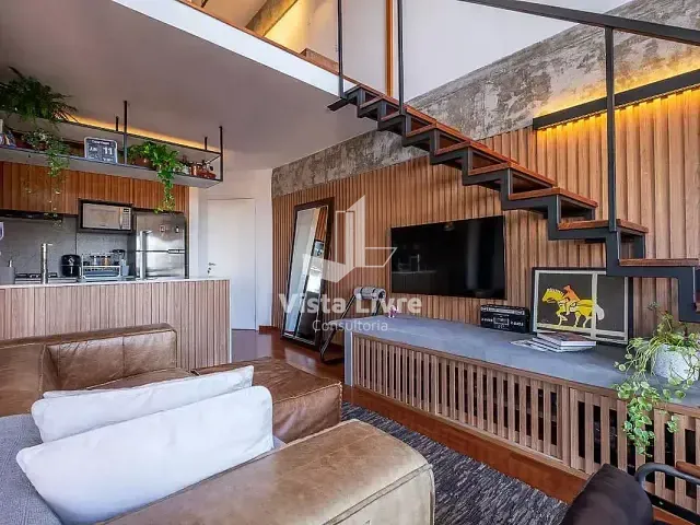 Apartamento com 63m² 1 quarto e 2 banheiros, à venda, no bairro Pinheiros em São Paulo