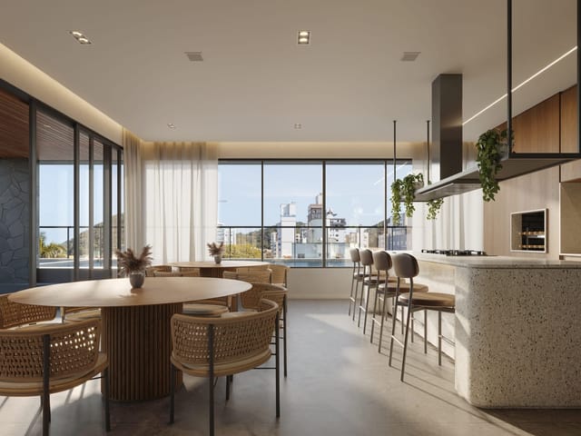 Apartamento com 165m² 3 quartos e 4 banheiros, à venda, no bairro Praia Brava de Itajaí em Itajaí