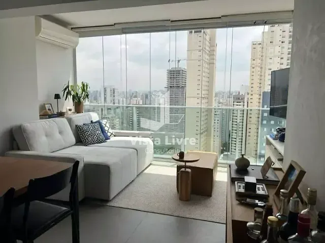Cobertura / Penthouse com 82m² 1 quarto e 2 banheiros, à venda, no bairro Cidade Monções em São Paulo