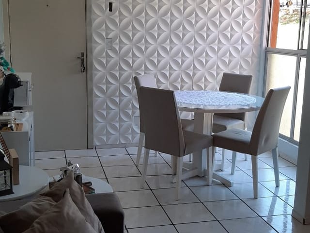 Apartamento com 50m² 2 quartos e 1 banheiro, à venda, no bairro Estrela em Ponta Grossa