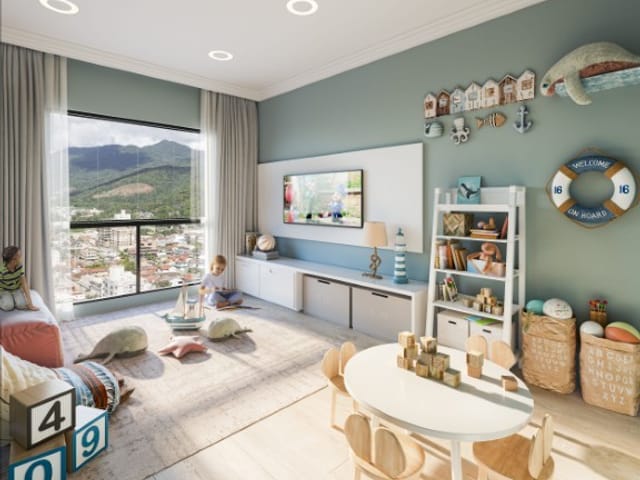 Apartamento com 115m² 2 quartos e 3 banheiros, à venda, no bairro Morretes em Itapema