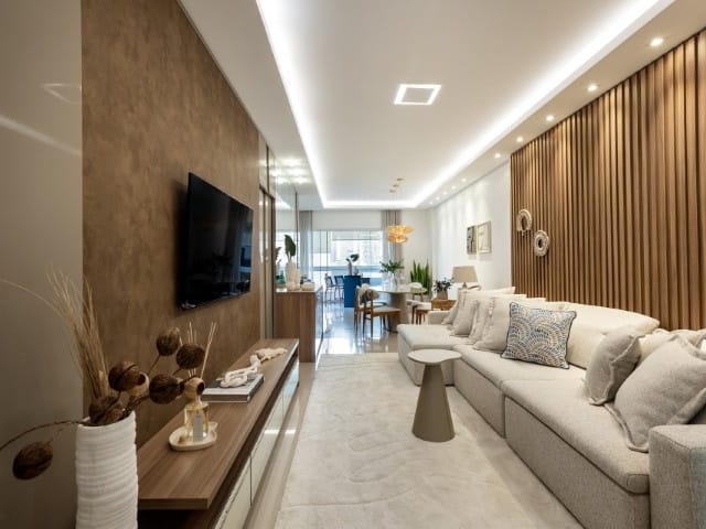 Apartamento com 281m² 3 quartos e 4 banheiros, à venda, no bairro Meia Praia em Itapema