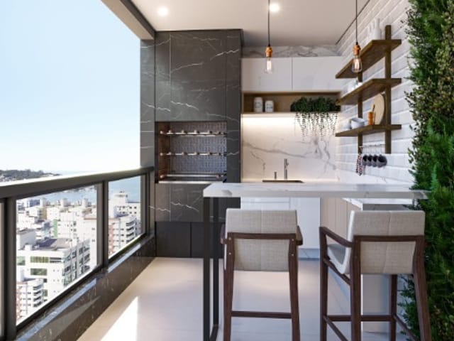 Apartamento com 118m² 3 quartos e 4 banheiros, à venda, no bairro Centro em Itapema