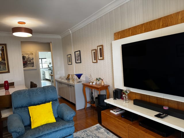Apartamento com 125m² 3 quartos e 5 banheiros, à venda, no bairro Vila Mariana em São Paulo