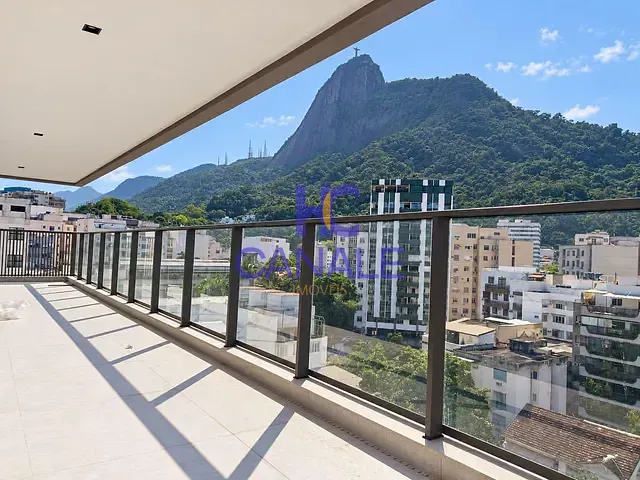 Apartamento com 117m² 3 quartos e 2 banheiros, à venda, no bairro Humaitá em Rio de Janeiro