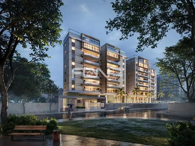 Apartamento 3 quartos e 3 banheiros, à venda, no bairro Pitangueiras em Lauro de Freitas