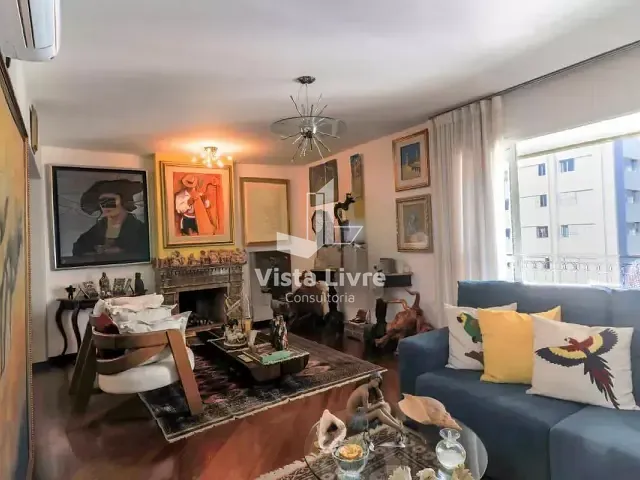 Apartamento com 200m² 3 quartos e 5 banheiros, à venda, no bairro Brooklin Novo em São Paulo