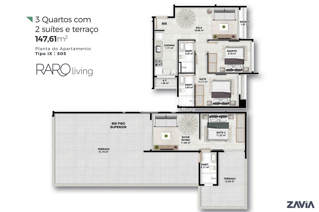 Apartamento, 2 quartos, 55 m² - Foto 18