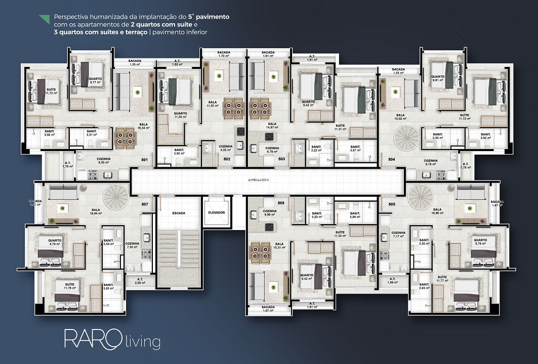 Apartamento, 2 quartos, 55 m² - Foto 20