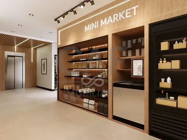 Apartamento com 61m² 1 quarto e 2 banheiros, à venda, no bairro Morumbi em Paulínia