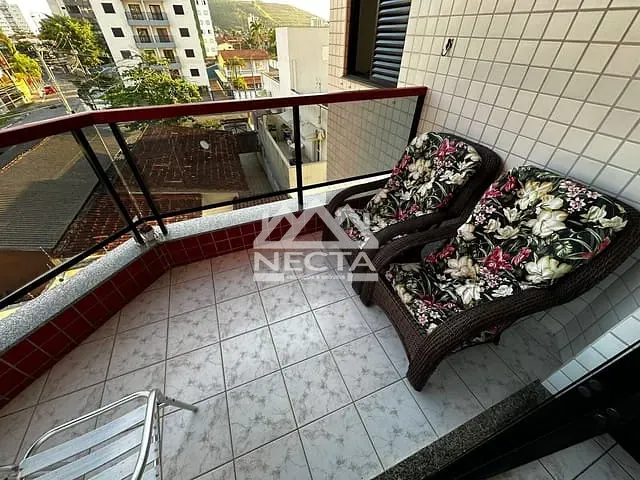 Apartamento com 90m² 3 quartos e 2 banheiros, à venda, no bairro Martim de Sá em Caraguatatuba