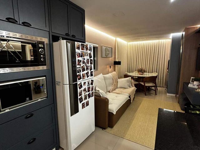 Apartamento com 81m² 2 quartos e 2 banheiros, à venda, no bairro Balneário Perequê em Porto Belo