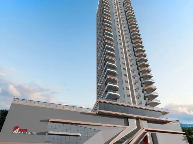 Apartamento com 130m² 3 quartos e 4 banheiros, à venda, no bairro Meia Praia em Itapema