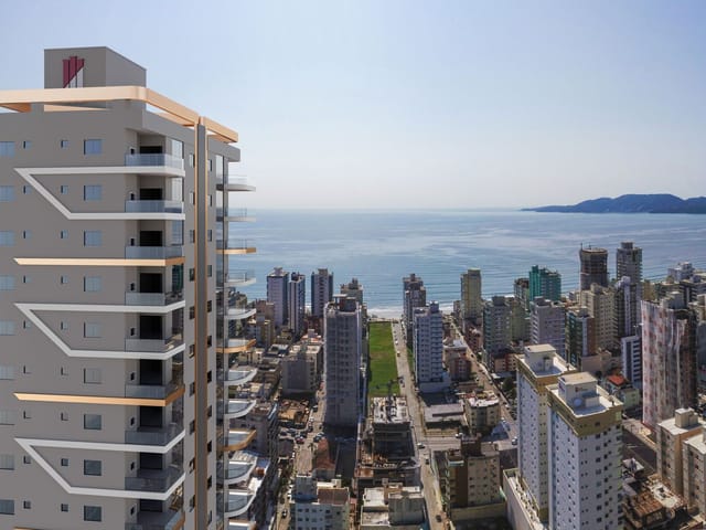 Apartamento com 130m² 3 quartos e 4 banheiros, à venda, no bairro Meia Praia em Itapema