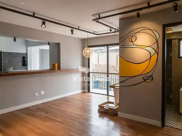 Apartamento com 65m² 1 quarto e 2 banheiros, à venda, no bairro Vila Olímpia em São Paulo