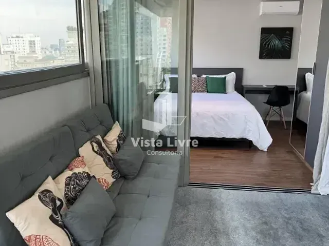 Apartamento com 46m² 1 quarto e 1 banheiro, à venda, no bairro Cerqueira César em São Paulo