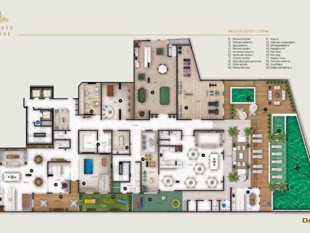 Apartamento com 130m² 3 quartos e 4 banheiros, à venda, no bairro Balneário Perequê em Porto Belo