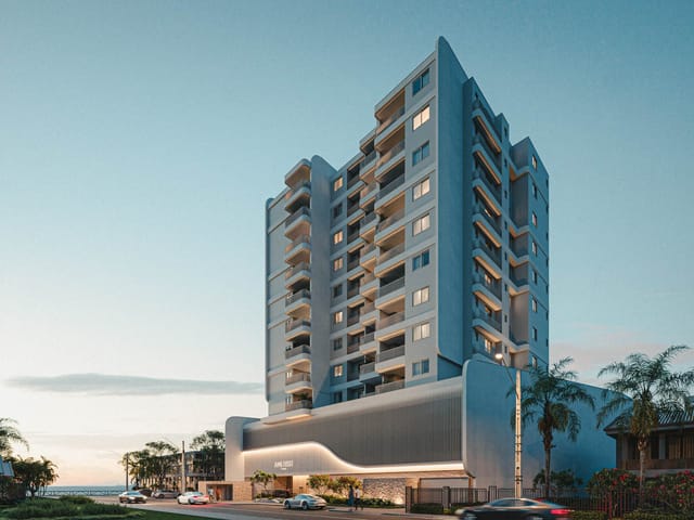 Apartamento com 75m² 2 quartos e 2 banheiros, à venda, no bairro Gravatá em Navegantes