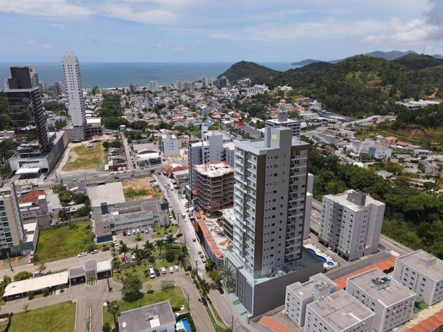 Apartamento com 107m² 2 quartos e 2 banheiros, à venda, no bairro Praia Brava de Itajaí em Itajaí
