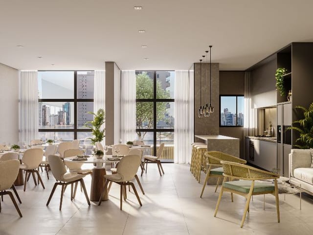 Apartamento com 69m² 2 quartos e 2 banheiros, à venda, no bairro Morretes em Itapema