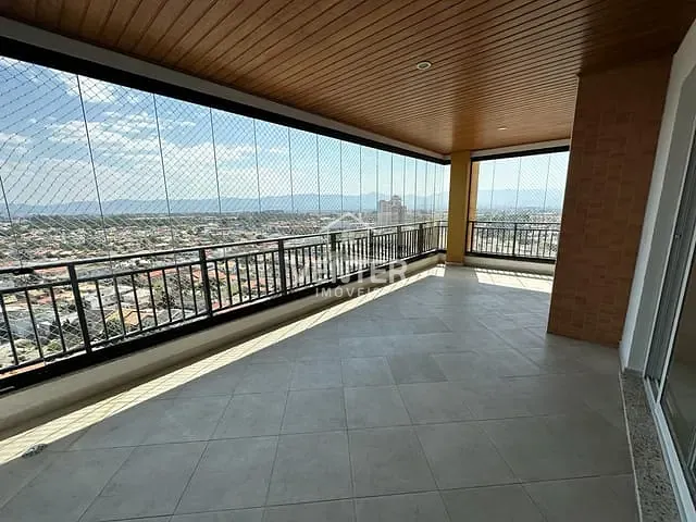 Apartamento com 235m² 4 quartos e 5 banheiros, para alugar, no bairro Jardim das Nações em Taubaté
