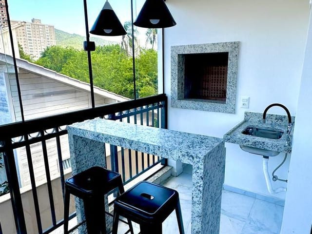 Apartamento com 95m² 2 quartos e 3 banheiros, à venda, no bairro Balneário Perequê em Porto Belo