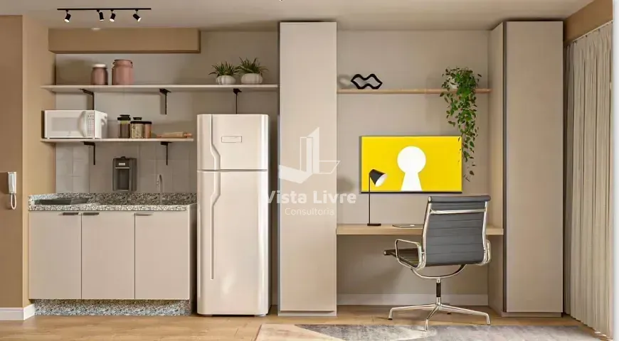 Apartamento, 1 quarto, 28 m² - Foto 2