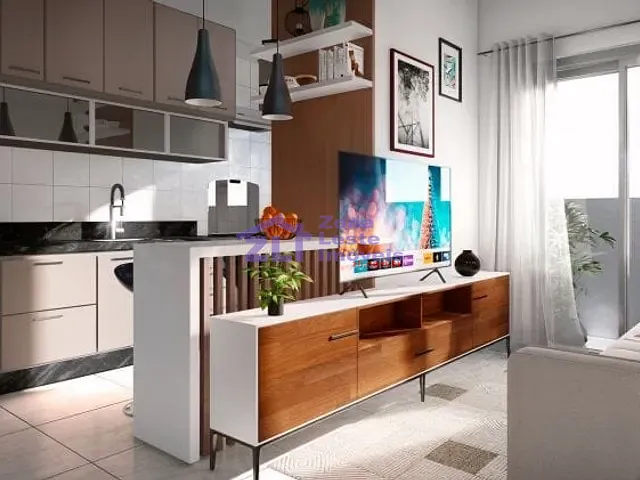 Apartamento com 34m² 2 quartos e 1 banheiro, à venda, no bairro Vila Guilhermina em São Paulo