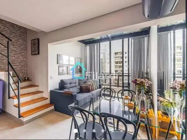 Apartamento 1 quarto e 1 banheiro, à venda ou para alugar, no bairro Pinheiros em São Paulo