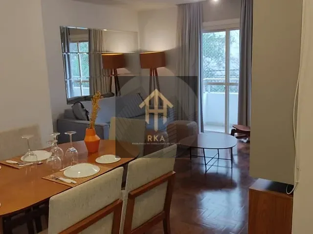 Apartamento 2 quartos e 2 banheiros, para alugar, no bairro Vila Olímpia em São Paulo