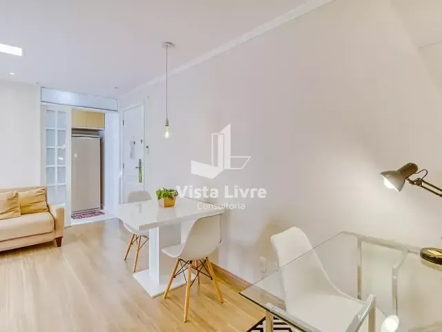 Apartamento com 50m² 2 quartos e 1 banheiro, à venda, no bairro Vila Olímpia em São Paulo