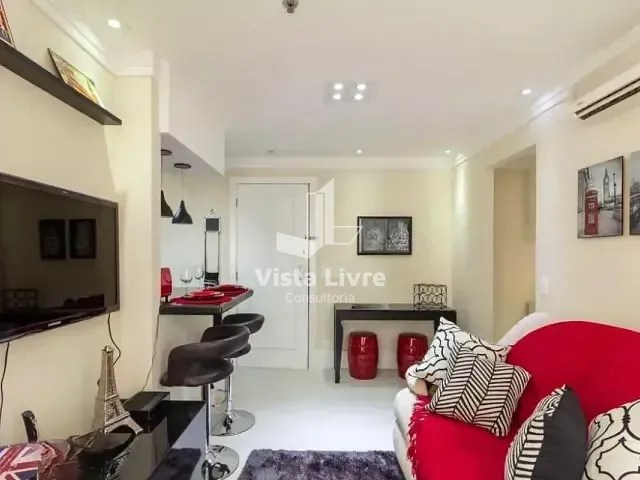 Apartamento com 50m² 2 quartos e 1 banheiro, à venda, no bairro Vila Olímpia em São Paulo