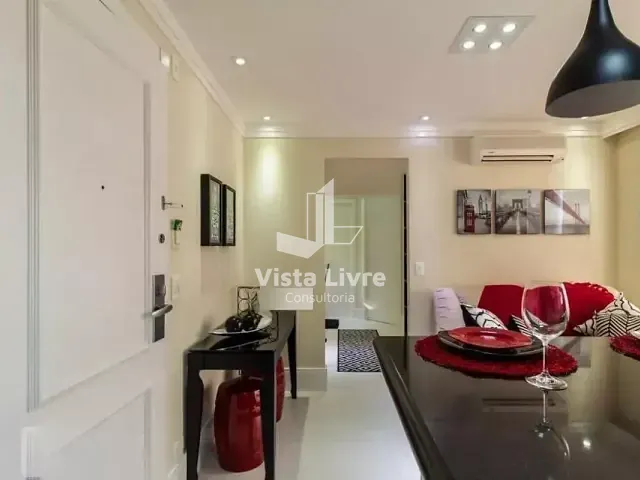 Apartamento com 50m² 2 quartos e 1 banheiro, à venda, no bairro Vila Olímpia em São Paulo