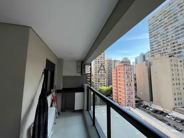 Apartamento com 45m² 2 quartos e 1 banheiro, para alugar, no bairro Bela Vista em São Paulo
