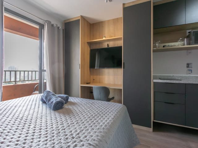Apartamento com 25m² 1 quarto e 1 banheiro, à venda, no bairro Vila Mariana em São Paulo