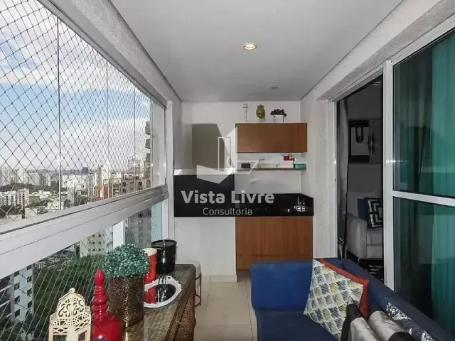Apartamento com 127m² 3 quartos e 4 banheiros, à venda, no bairro Vila Andrade em São Paulo