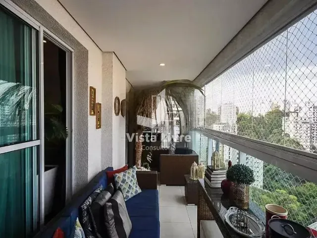 Apartamento com 127m² 3 quartos e 4 banheiros, à venda, no bairro Vila Andrade em São Paulo