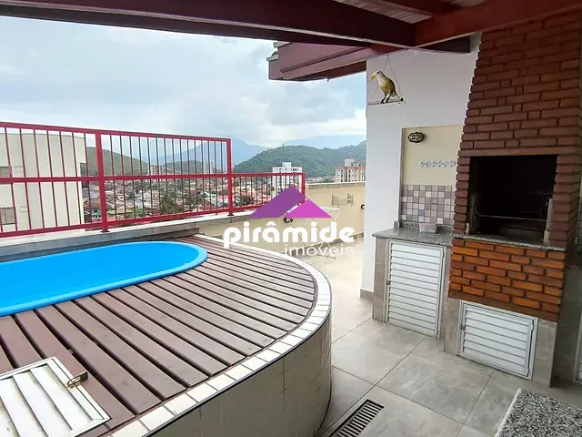 Apartamento com 173m² 3 quartos e 3 banheiros, à venda ou para alugar, no bairro Martim de Sá em Caraguatatuba