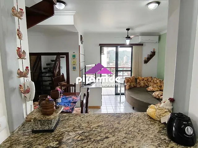 Apartamento com 173m² 3 quartos e 3 banheiros, à venda ou para alugar, no bairro Martim de Sá em Caraguatatuba