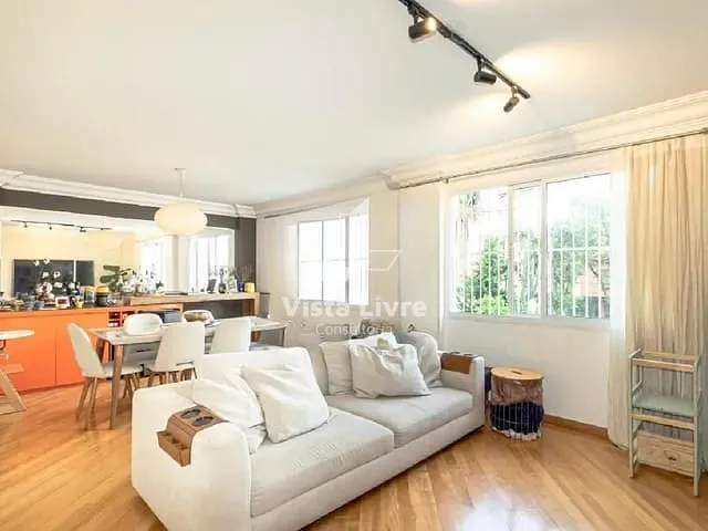Apartamento com 121m² 3 quartos e 3 banheiros, à venda, no bairro Indianópolis em São Paulo
