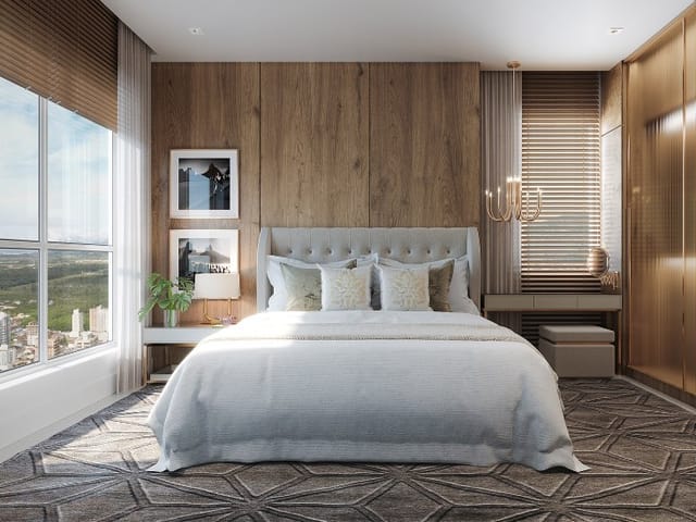 Apartamento com 213m² 4 quartos e 5 banheiros, à venda, no bairro Meia Praia em Itapema