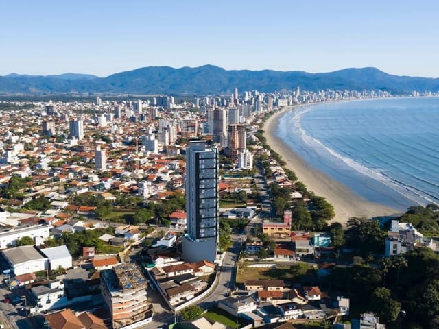 Apartamento com 155m² 3 quartos e 4 banheiros, à venda, no bairro Balneário Perequê em Porto Belo