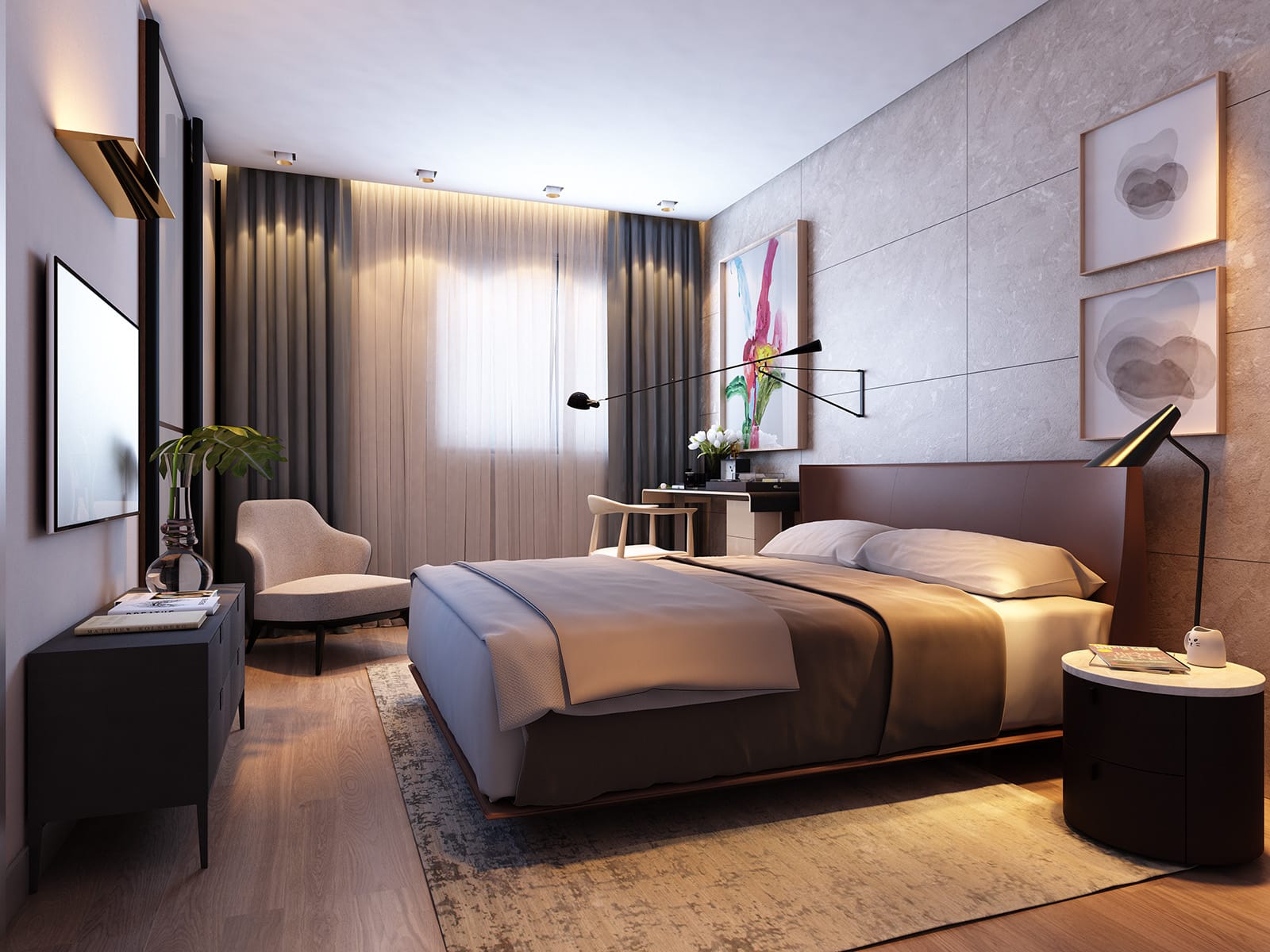 Apartamento com 3 ou 4 quartos, com 2 ou 3 vagas, com 2 ou 3 banhos. com muito luxo e conforto, à venda, Savassi, Belo Horizonte, MG - Lazer + completo. miniatura 8