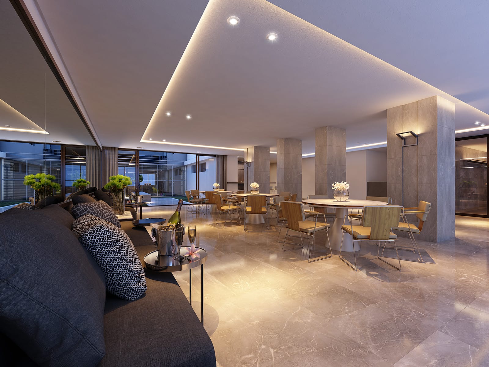 Apartamento com 3 ou 4 quartos, com 2 ou 3 vagas, com 2 ou 3 banhos. com muito luxo e conforto, à venda, Savassi, Belo Horizonte, MG - Lazer + completo. miniatura 18