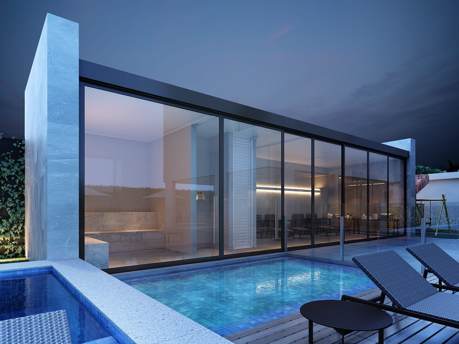 Apartamento com 3 ou 4 quartos, com 2 ou 3 vagas, com 2 ou 3 banhos. com muito luxo e conforto, à venda, Savassi, Belo Horizonte, MG - Lazer + completo. miniatura 15