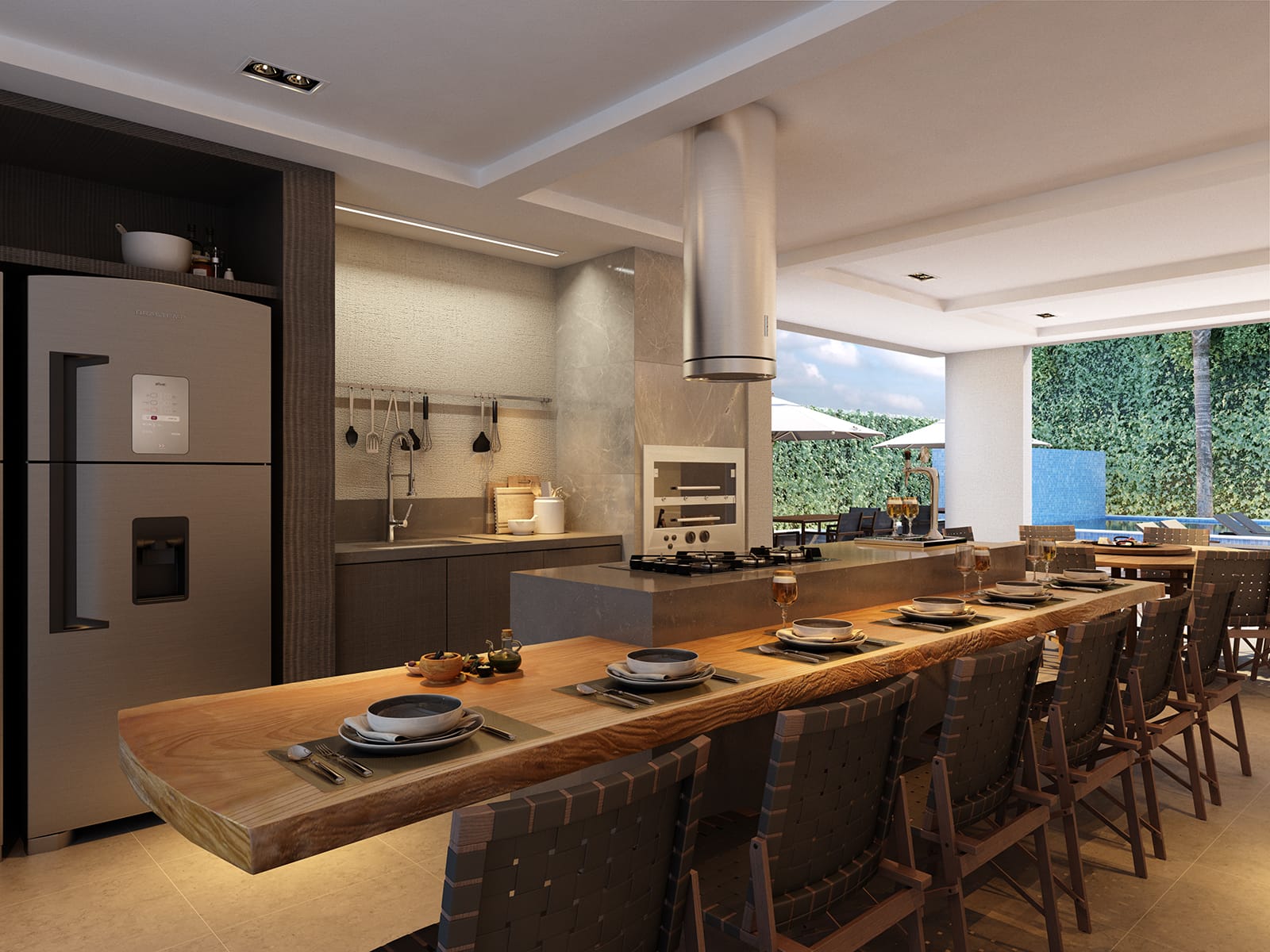 Apartamento com 3 ou 4 quartos, com 2 ou 3 vagas, com 2 ou 3 banhos. com muito luxo e conforto, à venda, Savassi, Belo Horizonte, MG - Lazer + completo. miniatura 12
