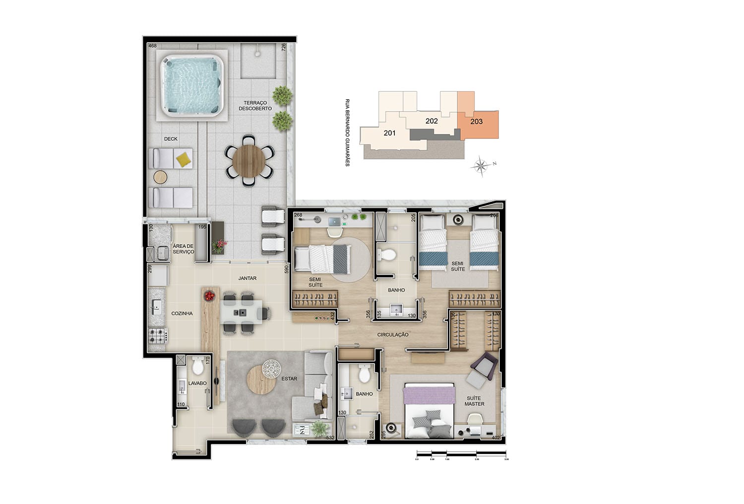 Apartamento com 3 ou 4 quartos, com 2 ou 3 vagas, com 2 ou 3 banhos. com muito luxo e conforto, à venda, Savassi, Belo Horizonte, MG - Lazer + completo. miniatura 26