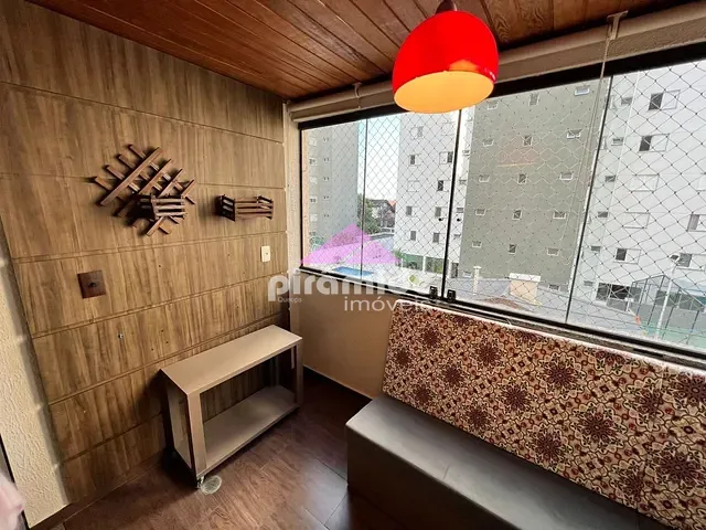 Apartamento com 90m² 3 quartos e 3 banheiros, para alugar, no bairro Parque Residencial Aquarius em São José dos Campos